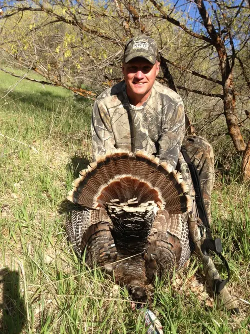 Sargent Major Cagle hunting turkeys
