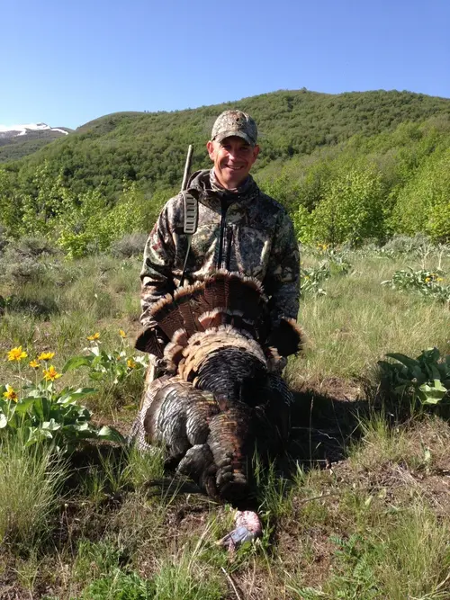 1st Sargent Ryan Leighton turkey hunting