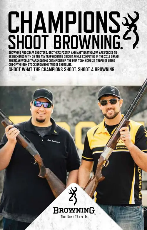 Bartholow Brothers ad running in the 2017 Grand American official program. 
