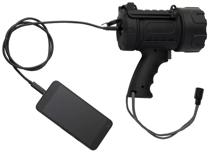 High Noon Pro USB Rechargeable Spotlight with Power Bank