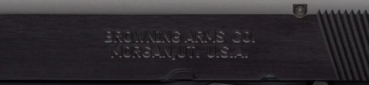 Browning receiver inscription