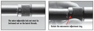 Browning BOSS Micro Adjustable Lock and Ring