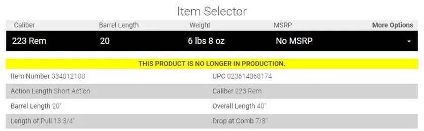 No longer in production screen shot.