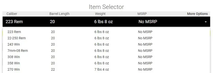 No longer in production screen shot.