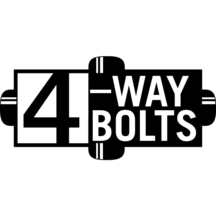 Gun safe 4-way door bolts logo