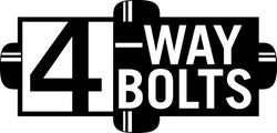 4 Way Bolts Logo