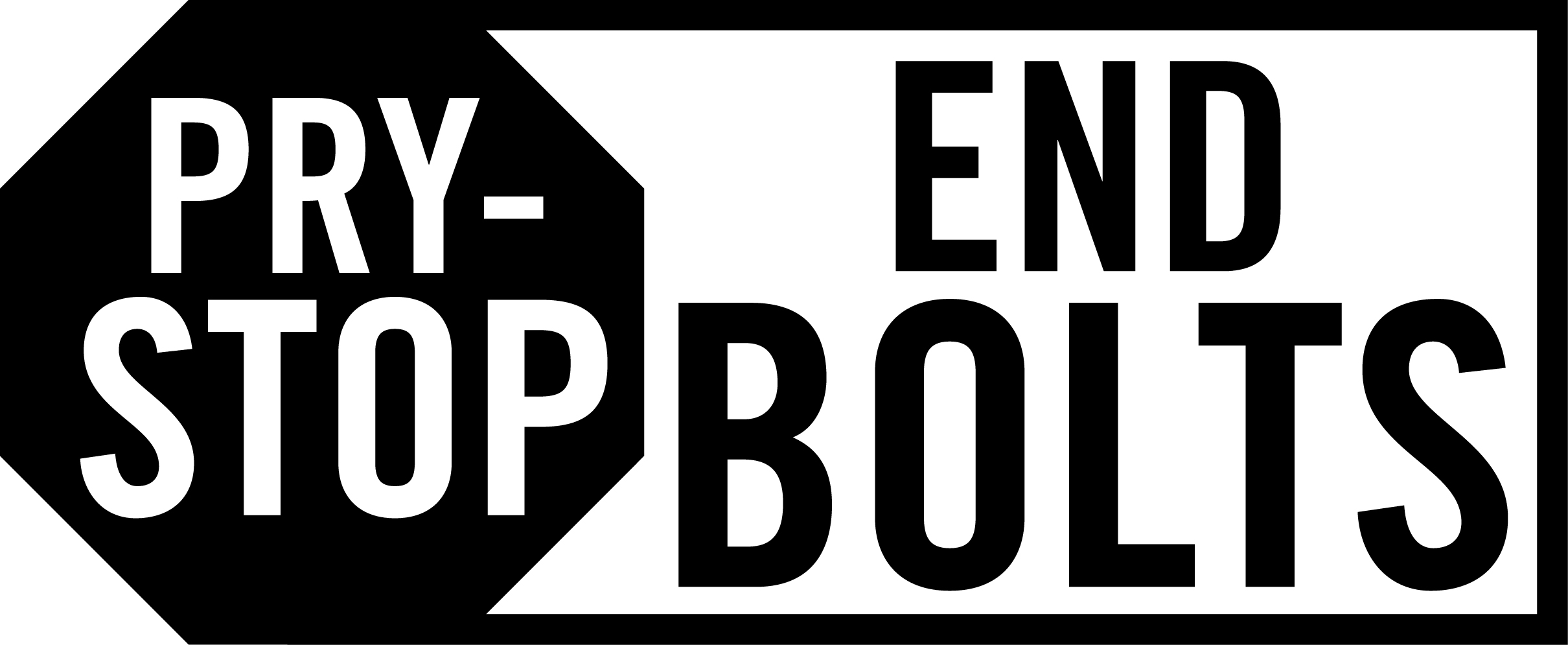 Gun Safe Pry-Stop End Bolts logo.