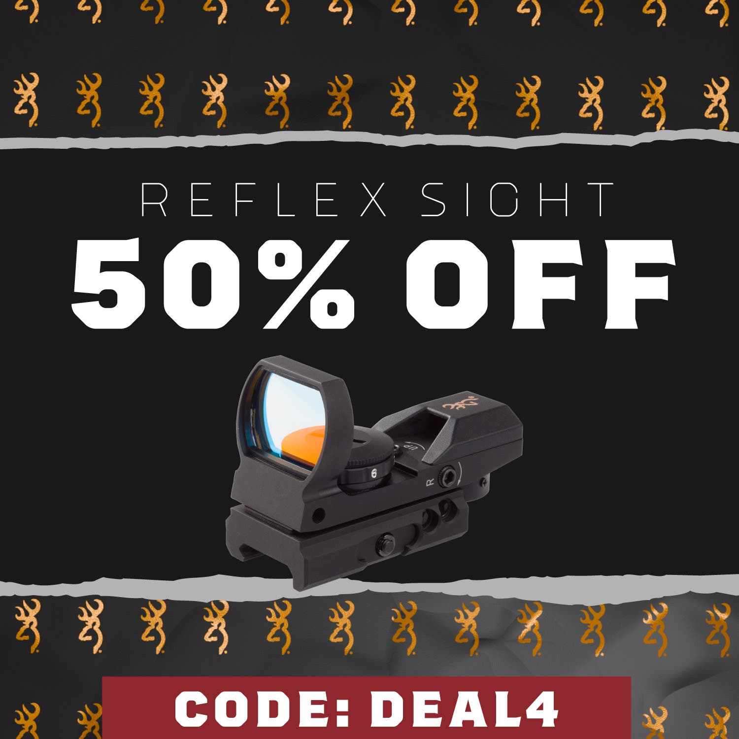 50% Off Reflex Sight