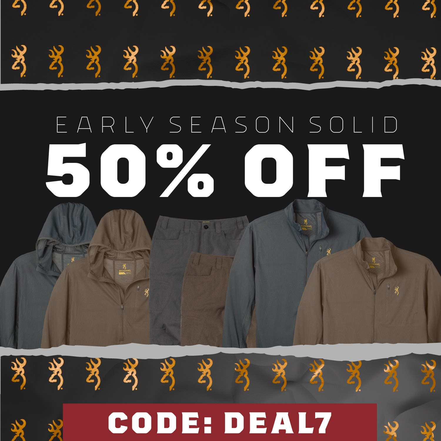 50% off early season solids