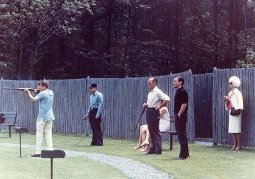 John F. Kennedy shooting trap.