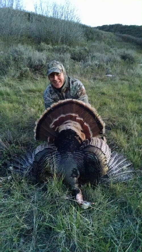 Captain Scott Furlong USMC turkey hunting