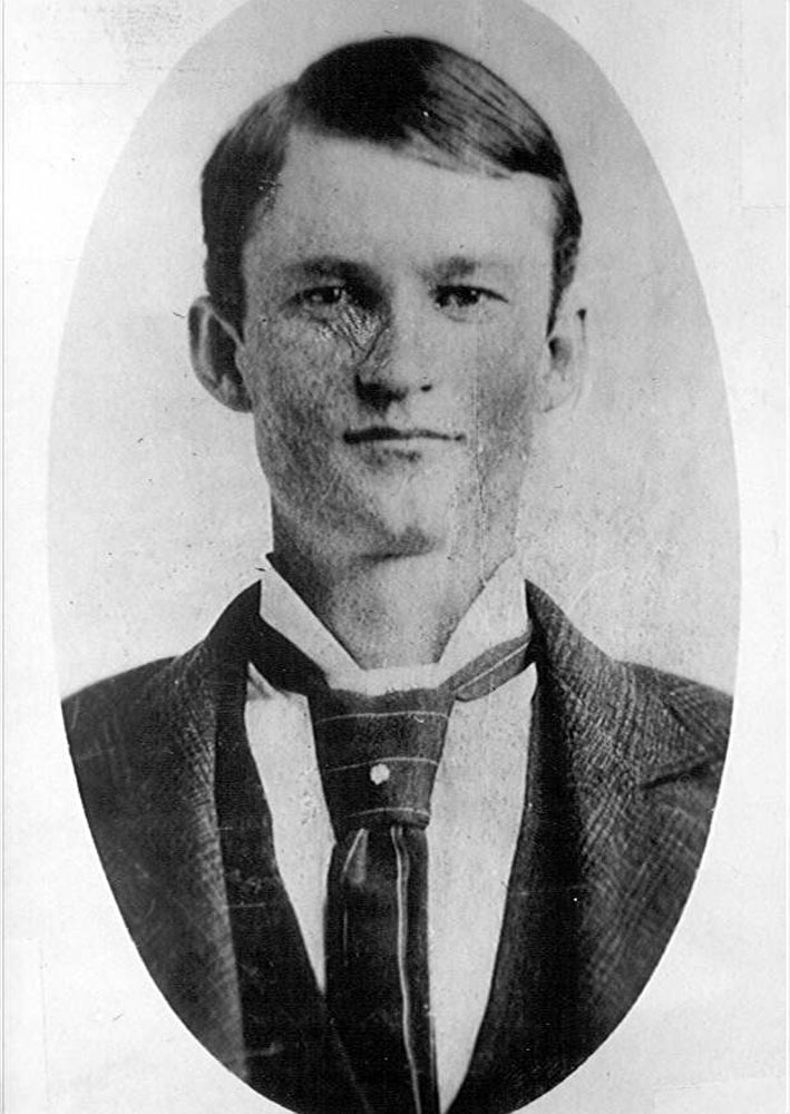 John Moses Browning as a young man. 