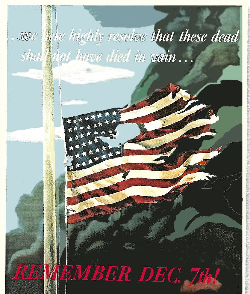 Remember December 7th poster.