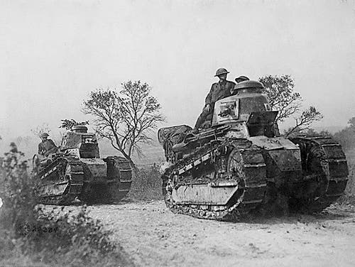 Slow and ungainly WWI “tanks” set the stage for an armored revolution in land warfare.