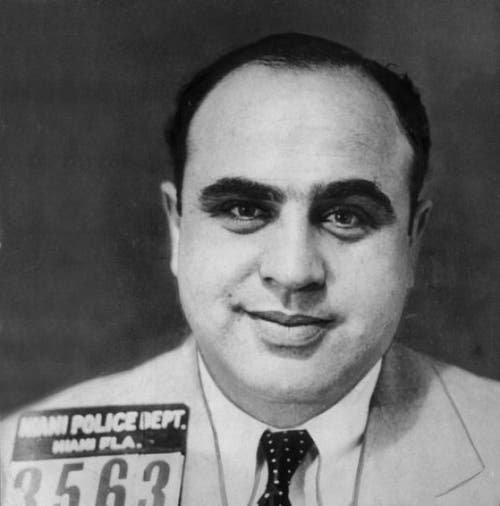 One of the elder O’Hare’s better known legal clients, Al Capone.