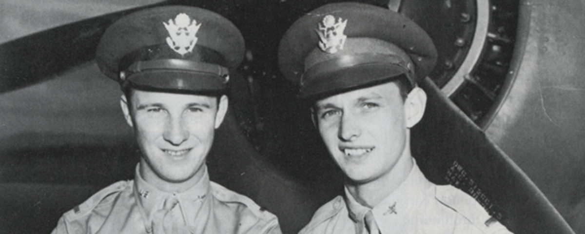US Army Air Corps pilots 2LT George S. Welch and  2LT Kenneth Taylor 