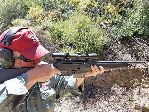 Shooting a Browning BAR Mk 3  BDM semi-auto rifle