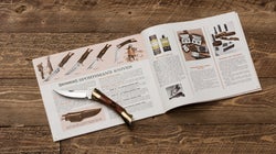 Browning Brothers 1916 catalog spread on folding knives.