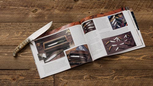 Browning vintage Browning knife catalog spread