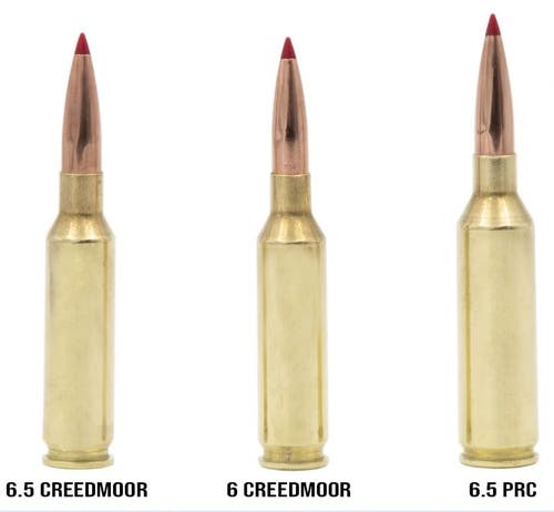 6.5 PRC cartridge comparison to 6mm and 6.5 Creedmoor