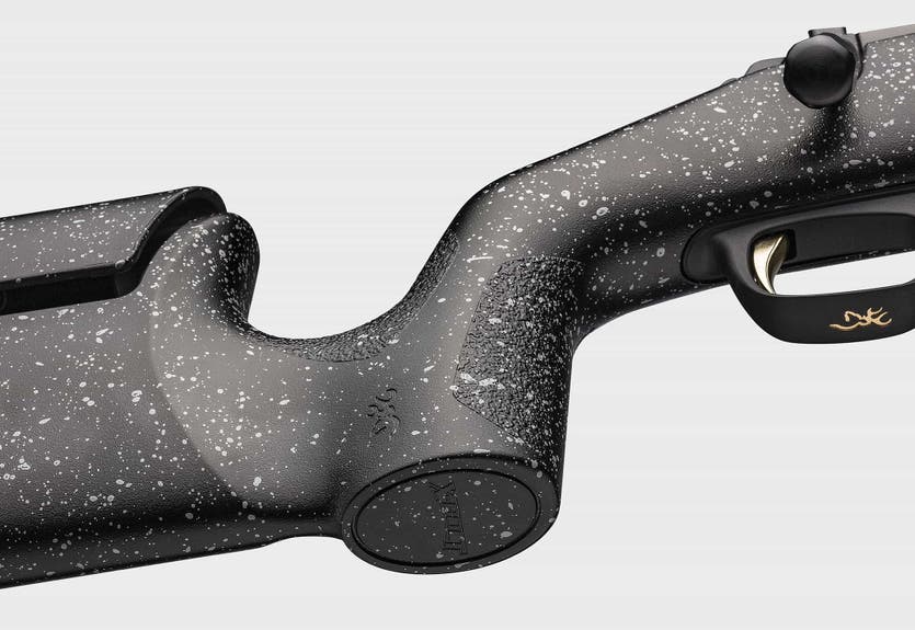 X-Bolt Max rifle pistol grip