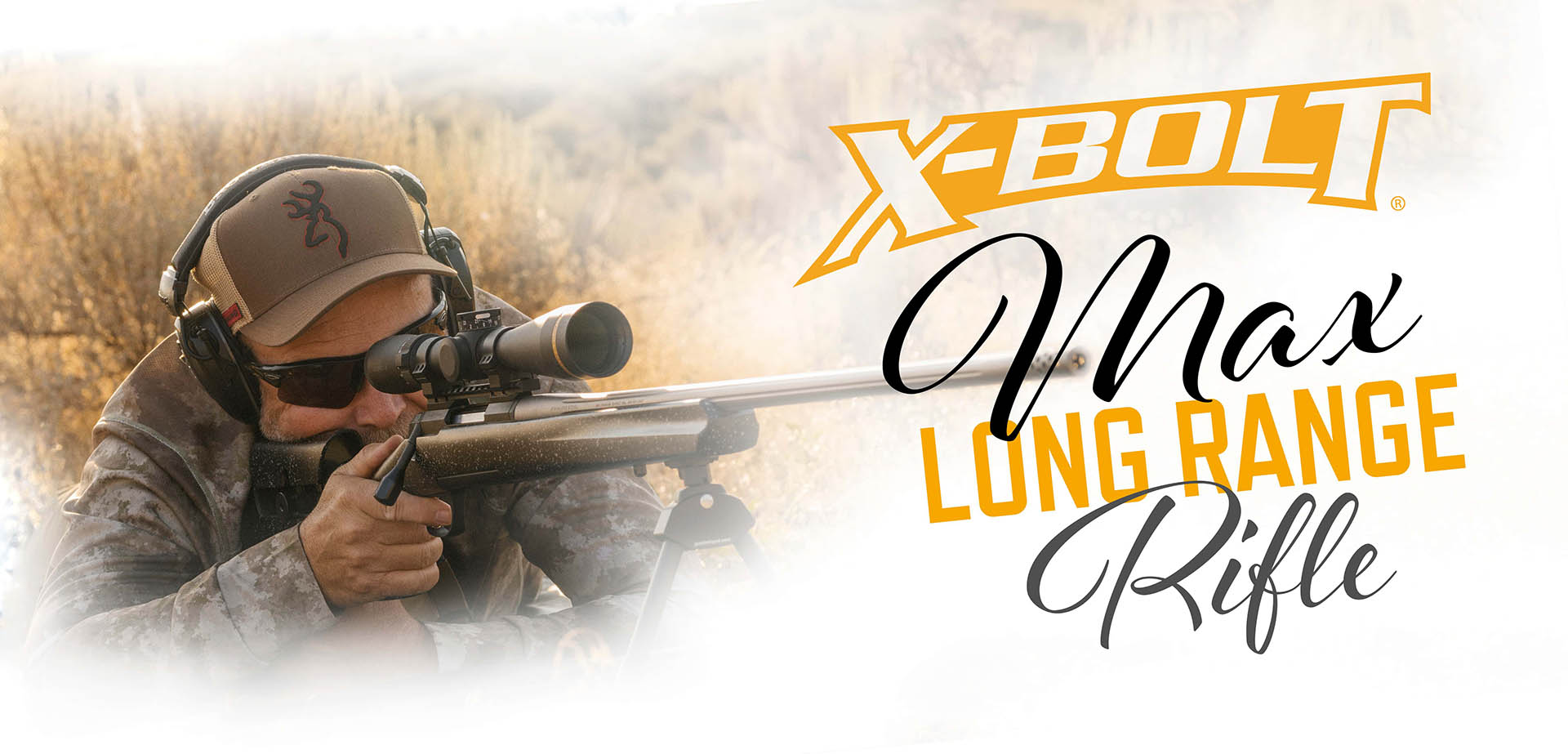 Shooting an X-Bolt Max Long Range bolt action rifle