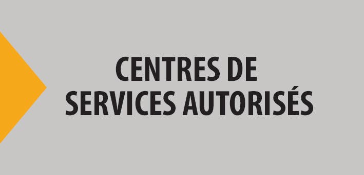 Service Centers -- Centres De Service