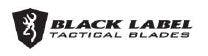 Black label tactical blades logo