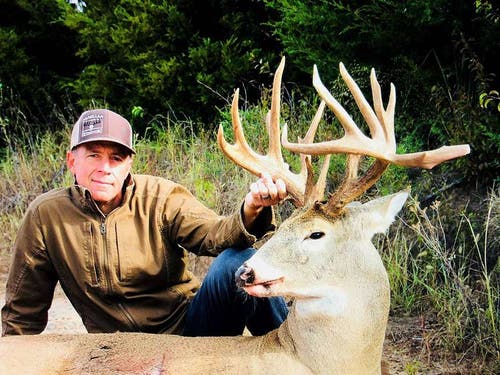 Tom McMillan With trophy Whitetail