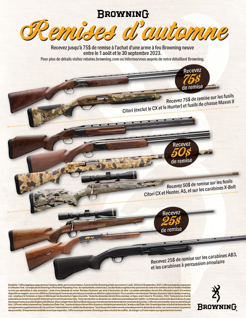 Fall Firearms Rebate - French