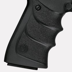 URX Grips on Buck Mark pistol - Closeup photo