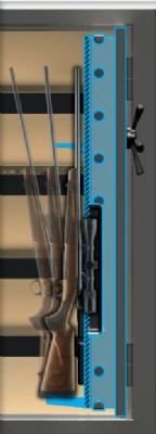 Gun Safe Scope Saver Diagram