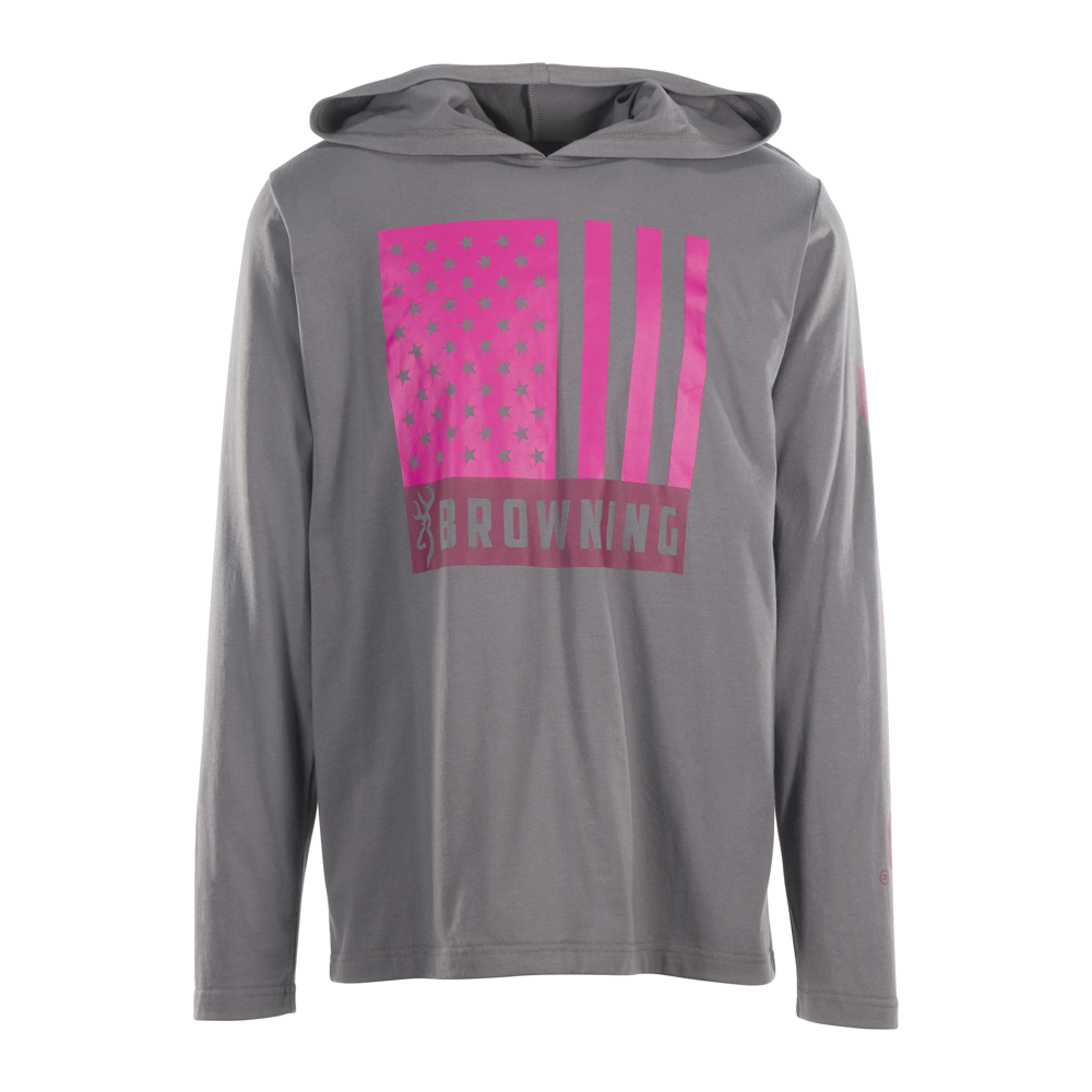 Taylor Hooded Tee Browning