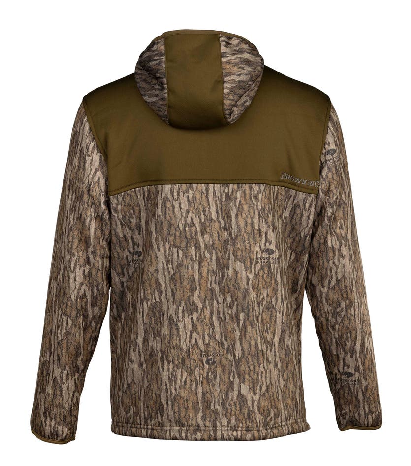 Duck High Pile Fleece Lined Hooded Jacket