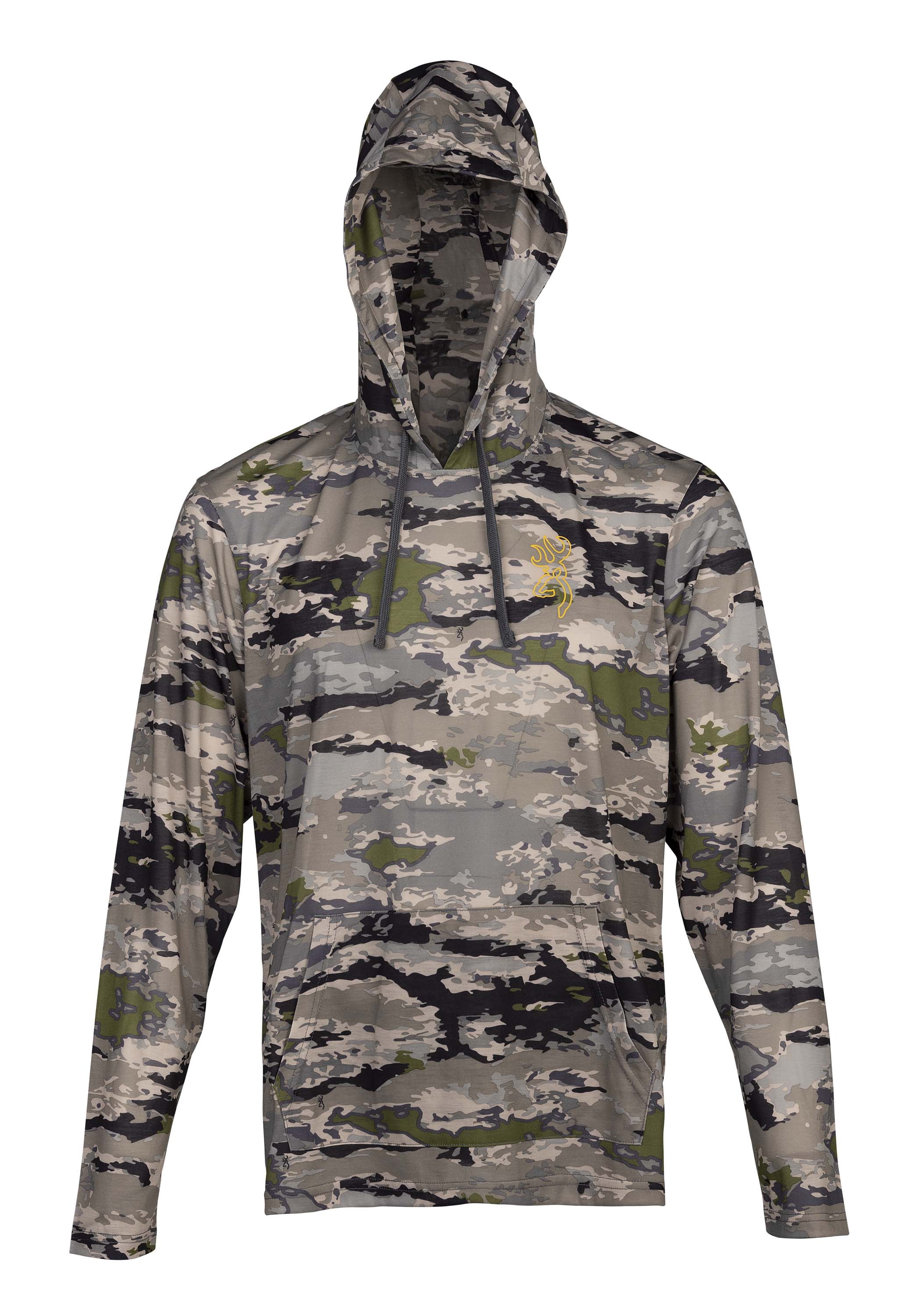 Hipster Hooded Tee Browning