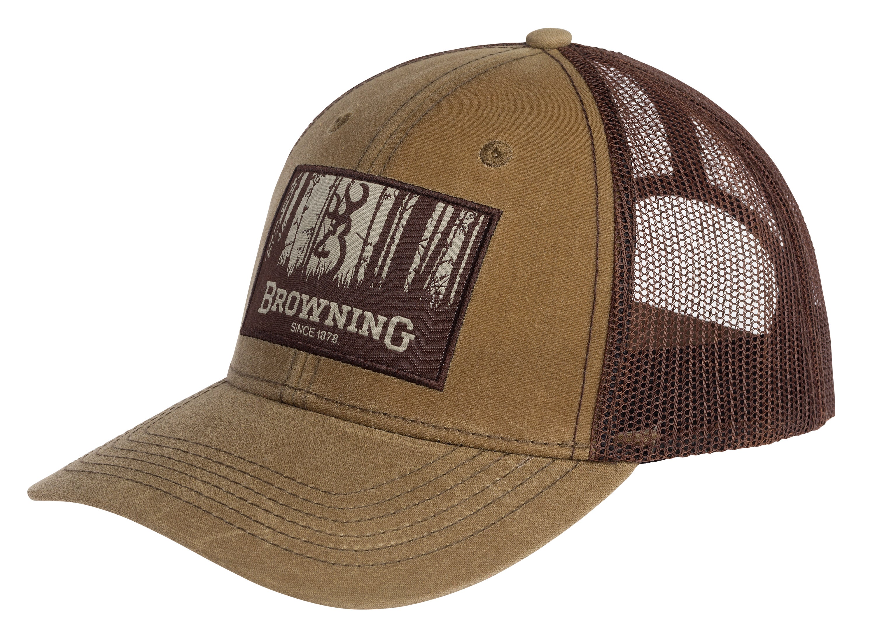 BROWNING Outdoor Tradition Patch Logo Meshback Trucker Hunting Hat Cap NEW