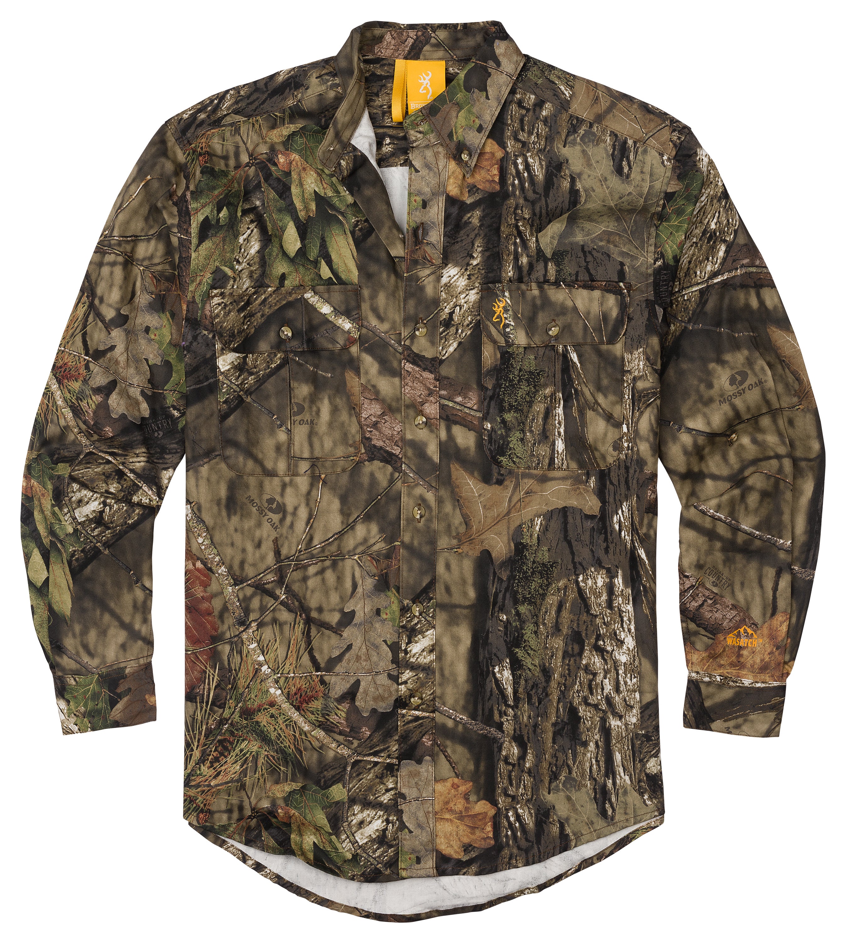 Browning Wasatch-CB S/S Tee Mossy Oak Shadow Grass Blades 