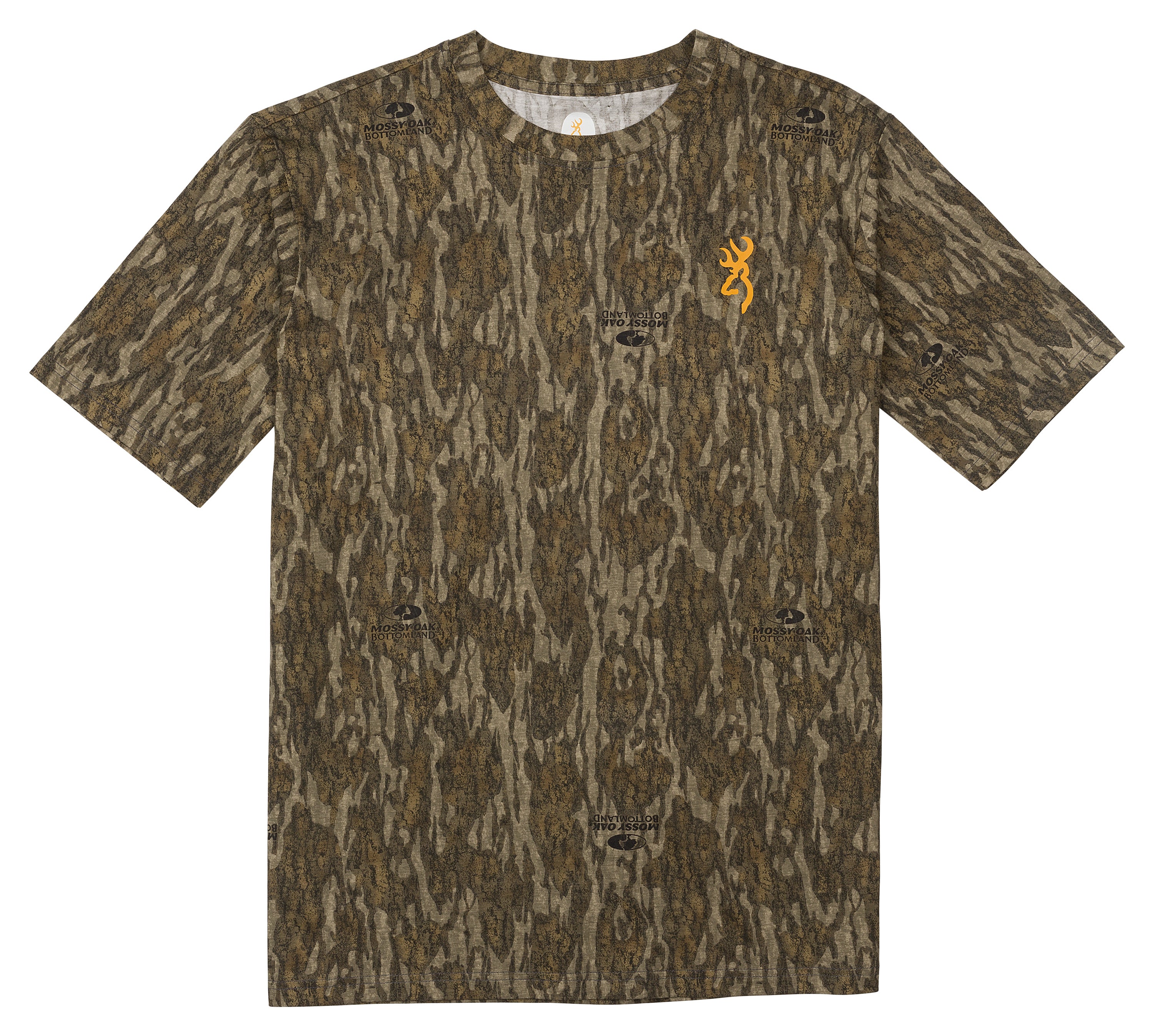 Mossy Oak Original Bottomlands Browning 3017811904 Wasatch-CB Short Sleeve Shirt X-Large 
