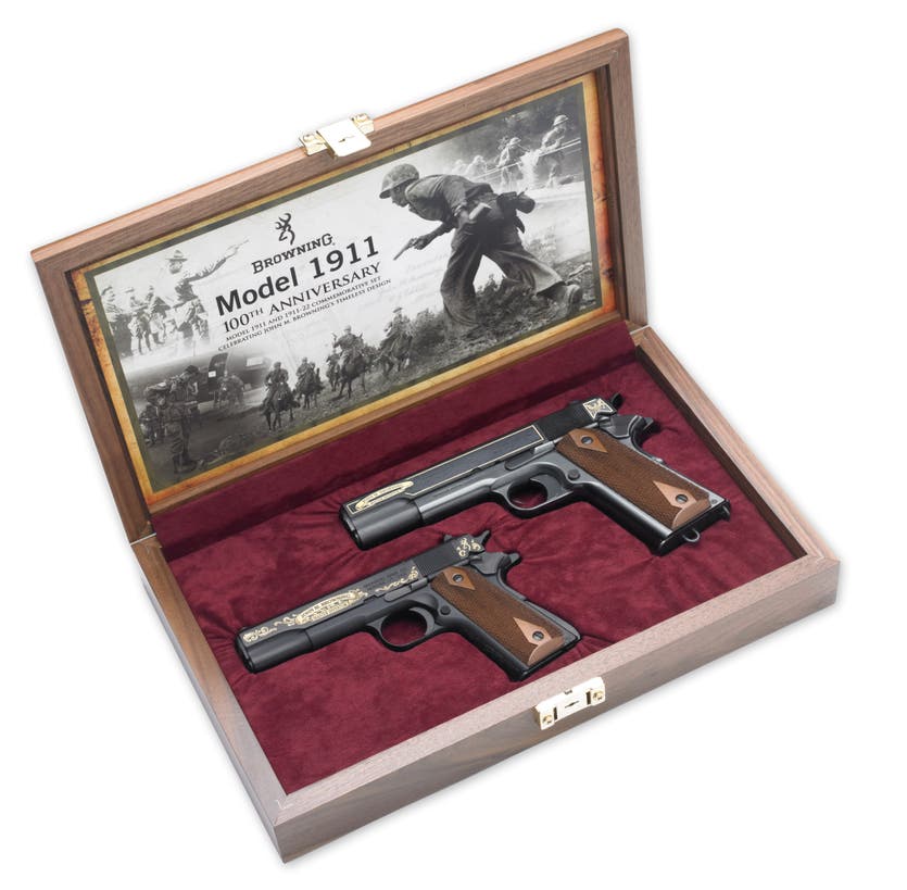 Cased 1911-22 Commemorative with Knife