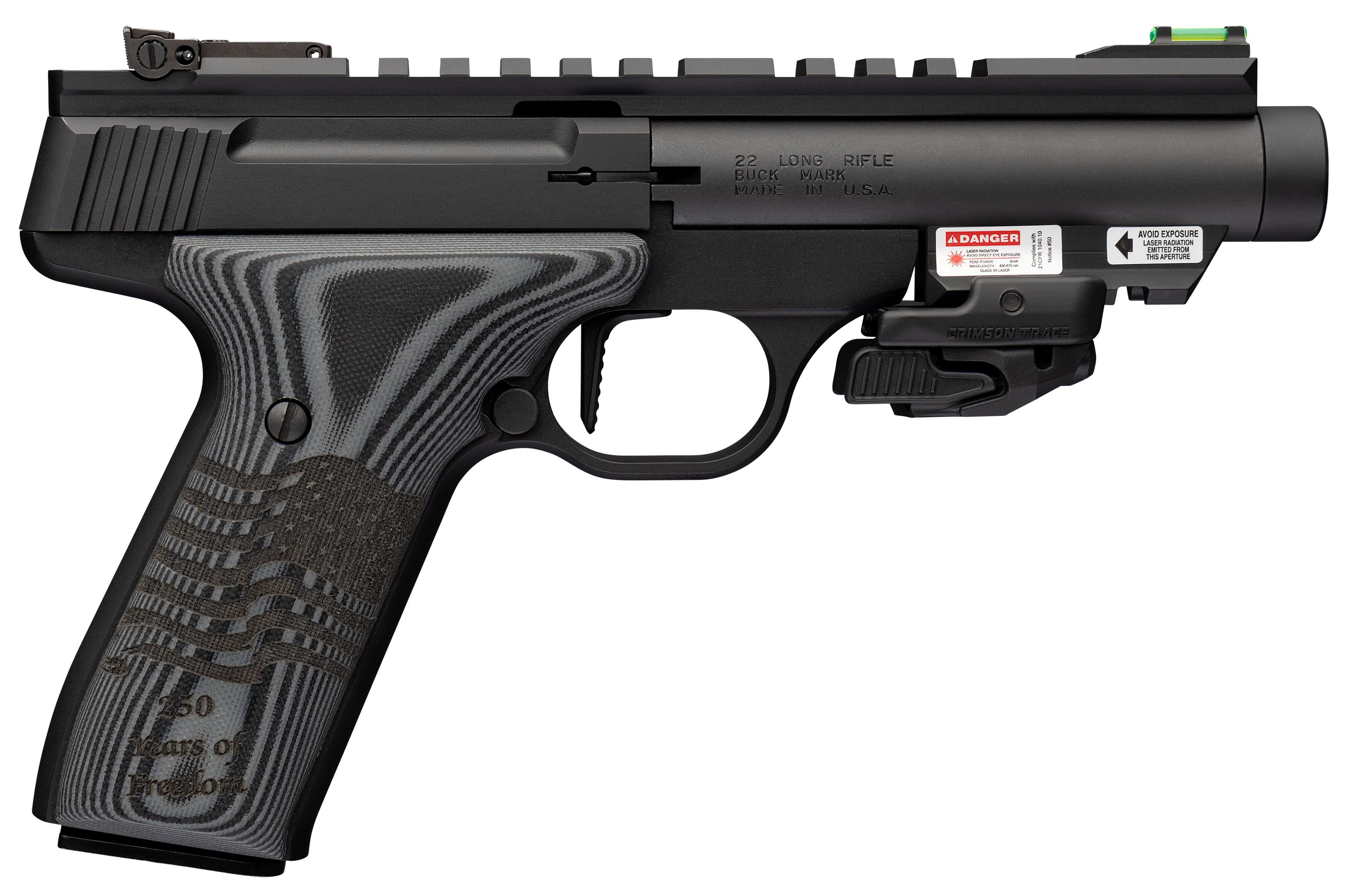 Browning Buck Mark Black Label 250 Laser Suppressor Ready – gyári modellkép