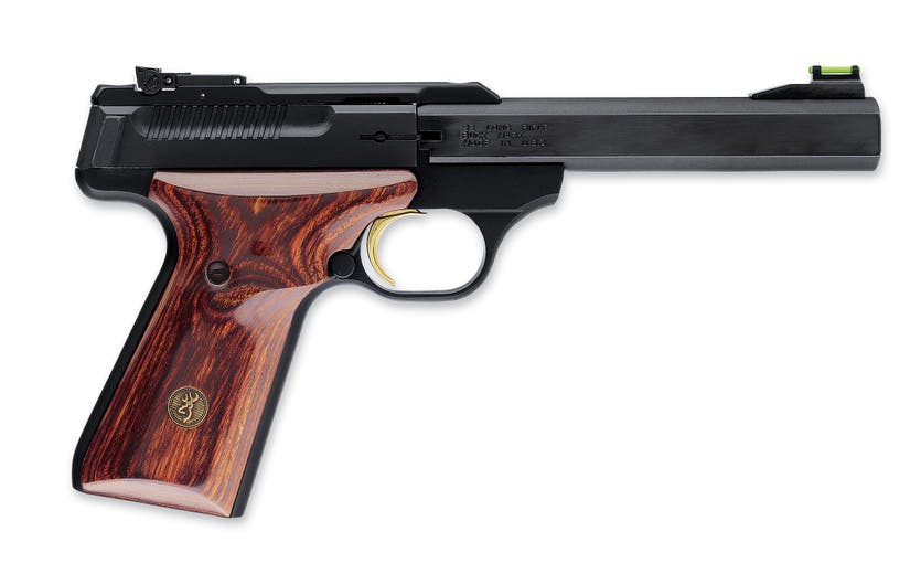 Buck Mark FLD Plus with Rosewood Grips