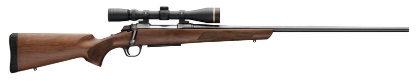 AB3 bolt action rifle with scope.