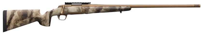 X-Bolt Hell's Canyon Long Range McMillan rifle