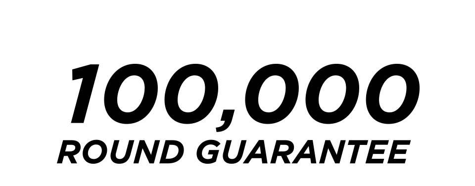 100,000 Round Guarantee Logo
