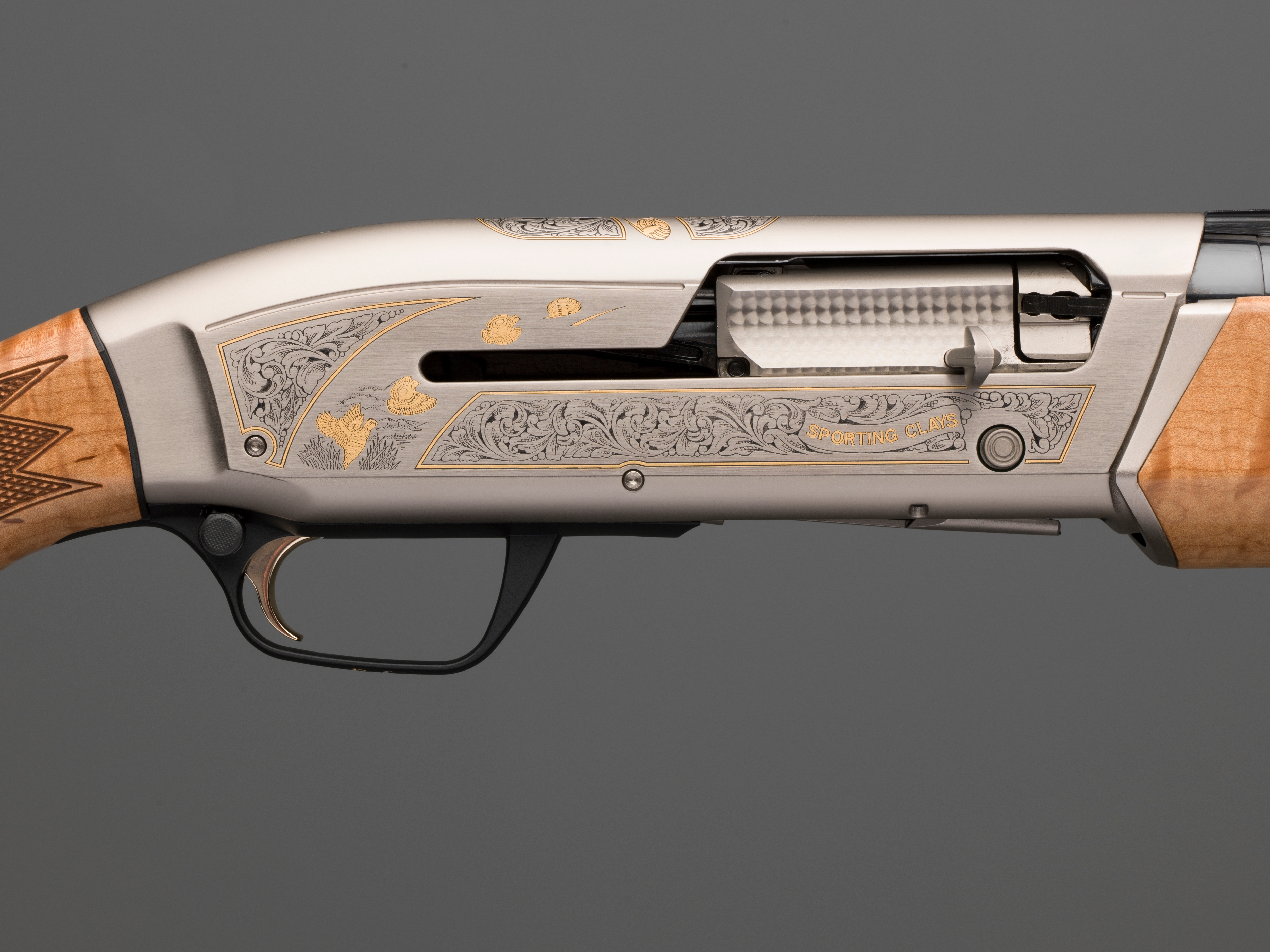 Maxus Sporting Golden Clays AAAA Maple Browning