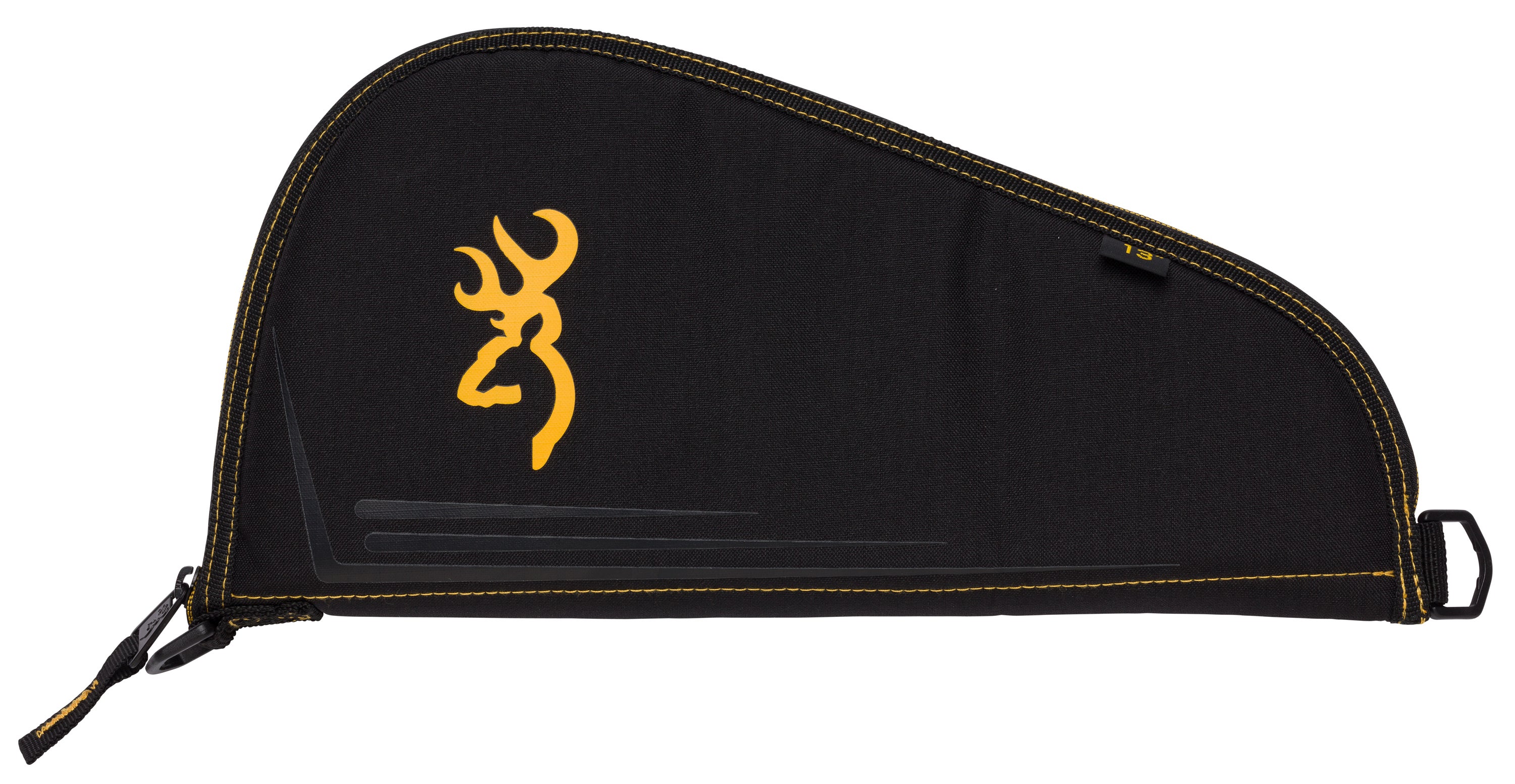 Browning Pistol Rug Black and Gold 13" 1429589913 