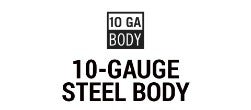 10 gauge steel body