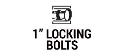 1" Locking Bolts