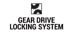 Gear Drive Locking System