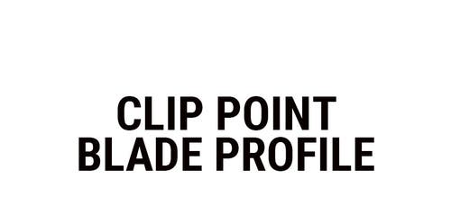Clip Point Blade Profile